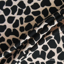 fashion knitted elastic polyamide swimwear leopard printed fabric for lingerie
